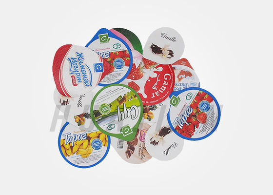 Etiquetas de rotulagem do alimento fácil da folha de Alu da casca para cápsulas do leite do café