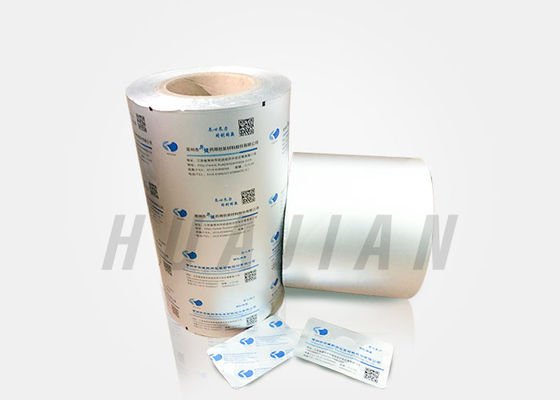 Bolha do comprimido que empacota 30um a folha de alumínio industrial Rolls