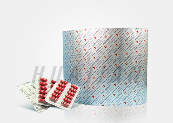 A folha de alumínio impressa da bolha do tratamento 6gsm para a medicamentação embala