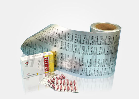 Folha OP da bolha do alumínio de ALU VC para a embalagem farmacêutica