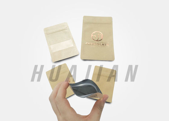 Sacos de alumínio Sealable do calor de prata claro com entalhe do rasgo