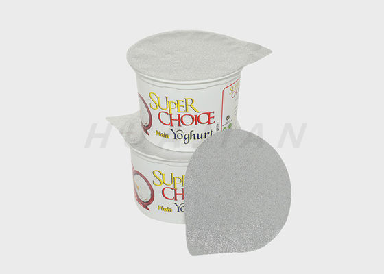 folha de alumínio fácil de 76mm PP Peelable Lidding para o PVC do PE dos PP picosegundo do copo do iogurte