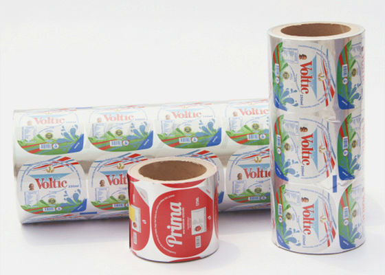 Etiquetas de rotulagem do alimento fácil da folha de Alu da casca para cápsulas do leite do café