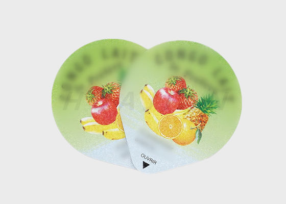 Etiquetas de rotulagem do alimento esparadrapo de papel de BRCS para a vela do iogurte